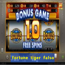 fortune tiger falso para brincar